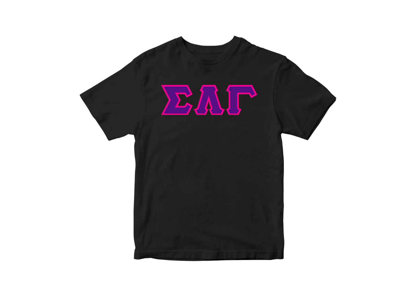 Sigma Lambda Gamma Black Letter Tee
