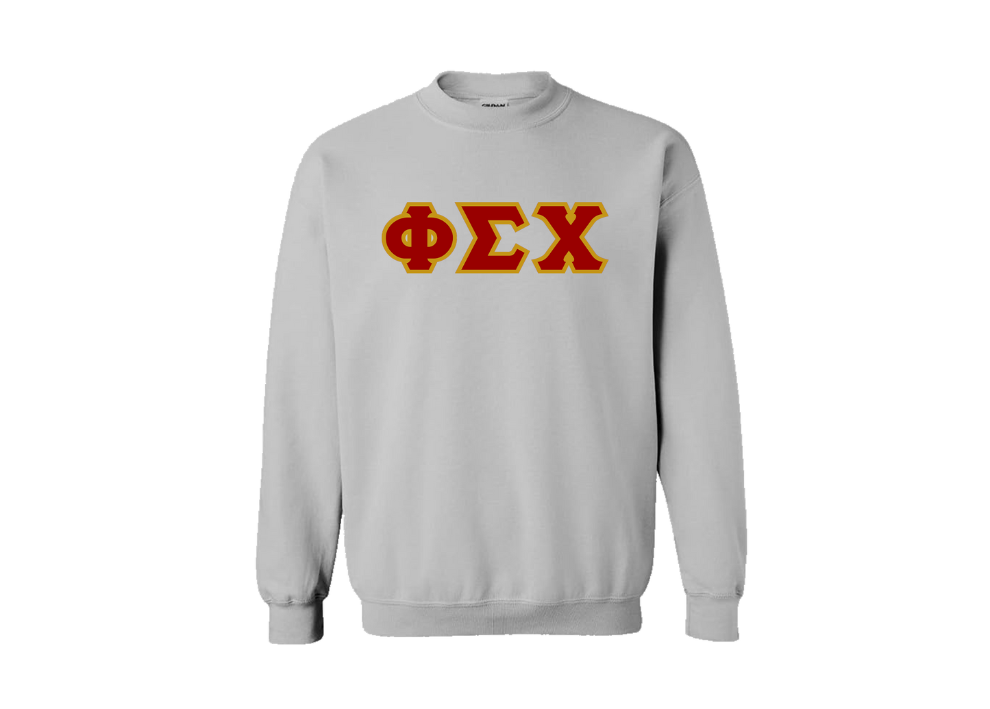 Phi Sigma Chi Heather Letter Crewneck