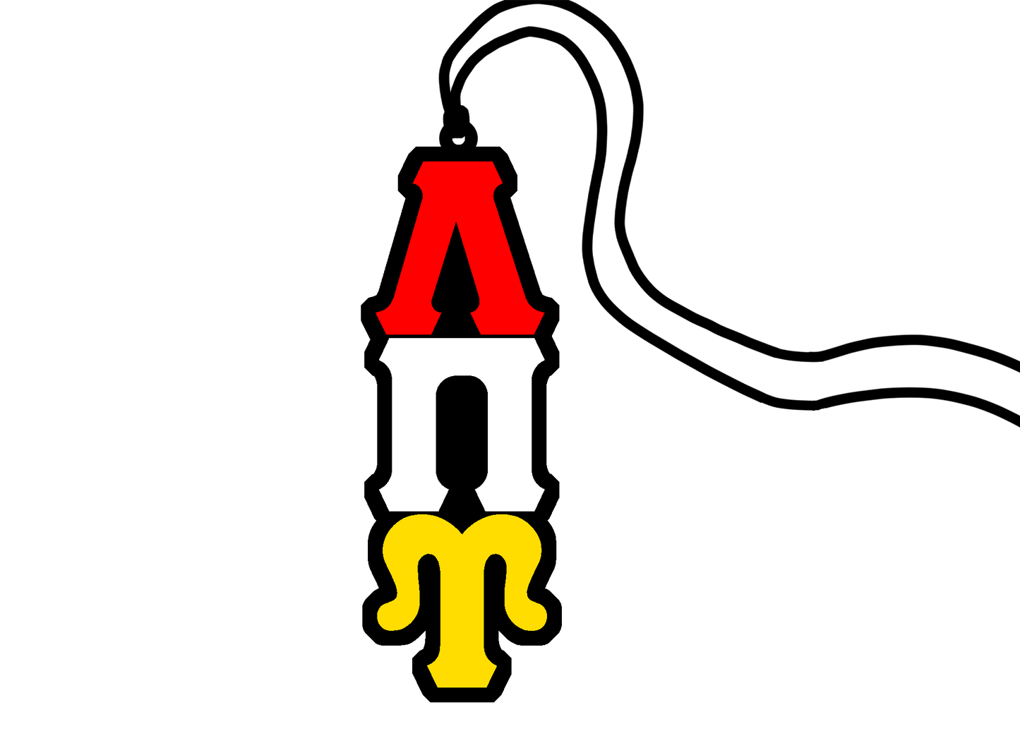 Lambda Pi Upsilon Greek Letter Tiki