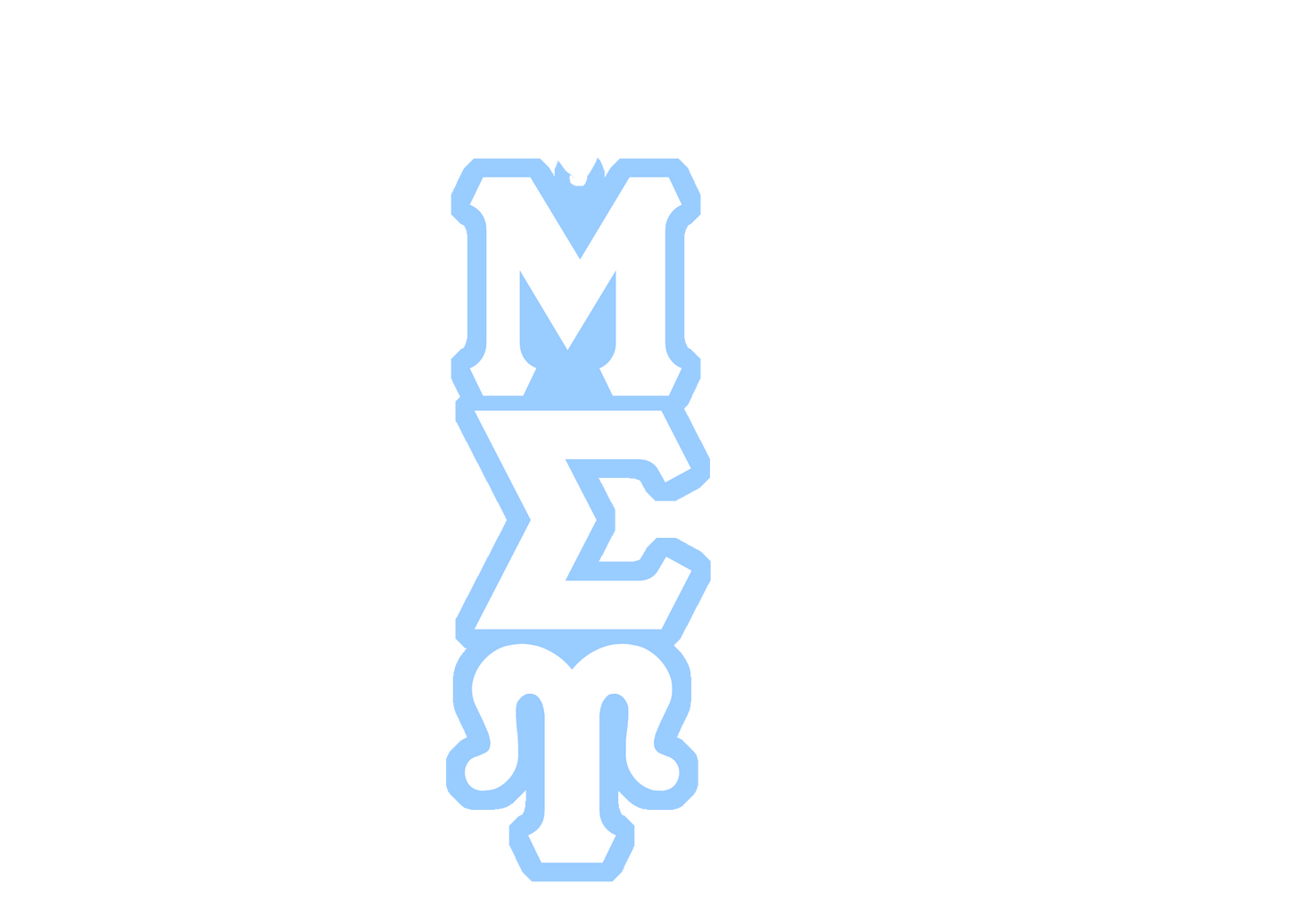Mu Sigma Upsilon Greek Letter Tiki