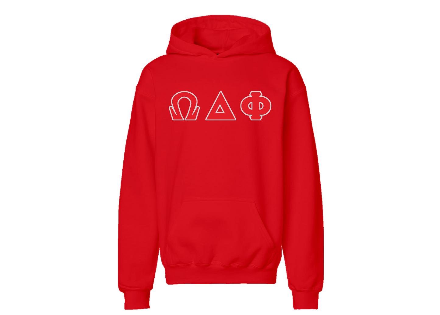 Omega Delta Phi Red Hoodie