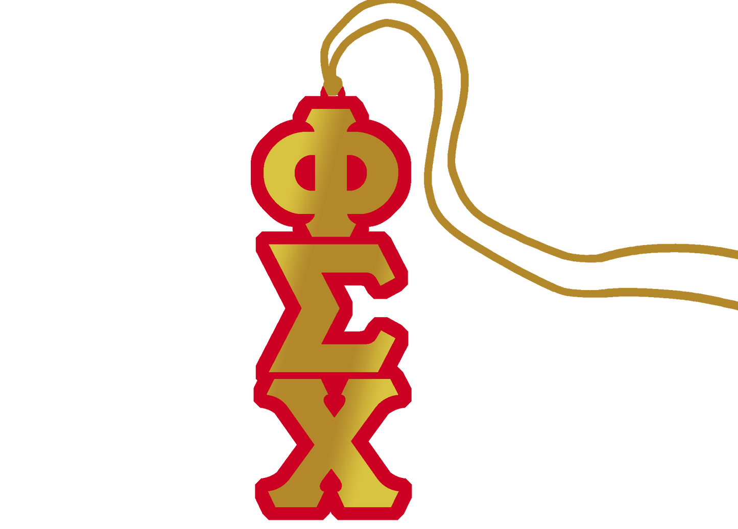 Phi Sigma Chi Greek Letter Tiki