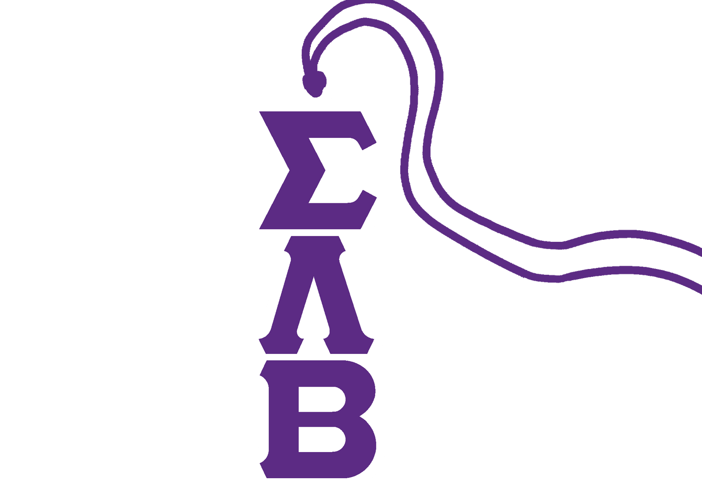 Sigma Lambda Beta Greek Letter Tiki