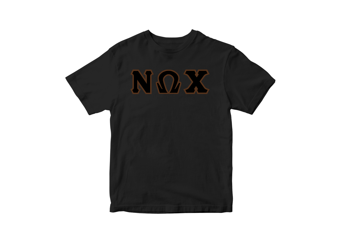 Nu Omega Chi Black Letter Tee