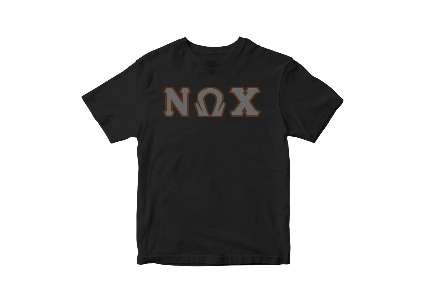 Nu Omega Chi Black Letter Tee