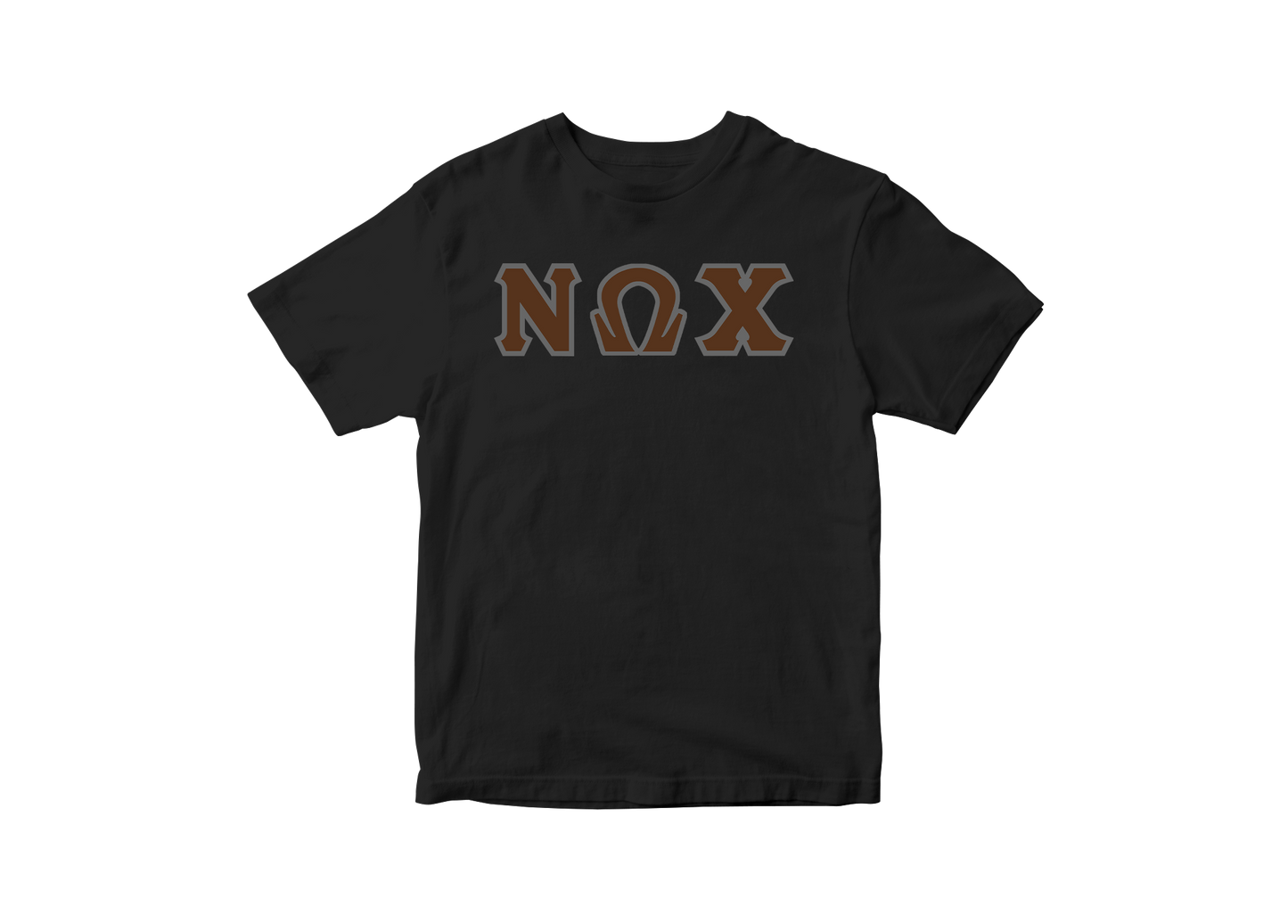 Nu Omega Chi Black Letter Tee