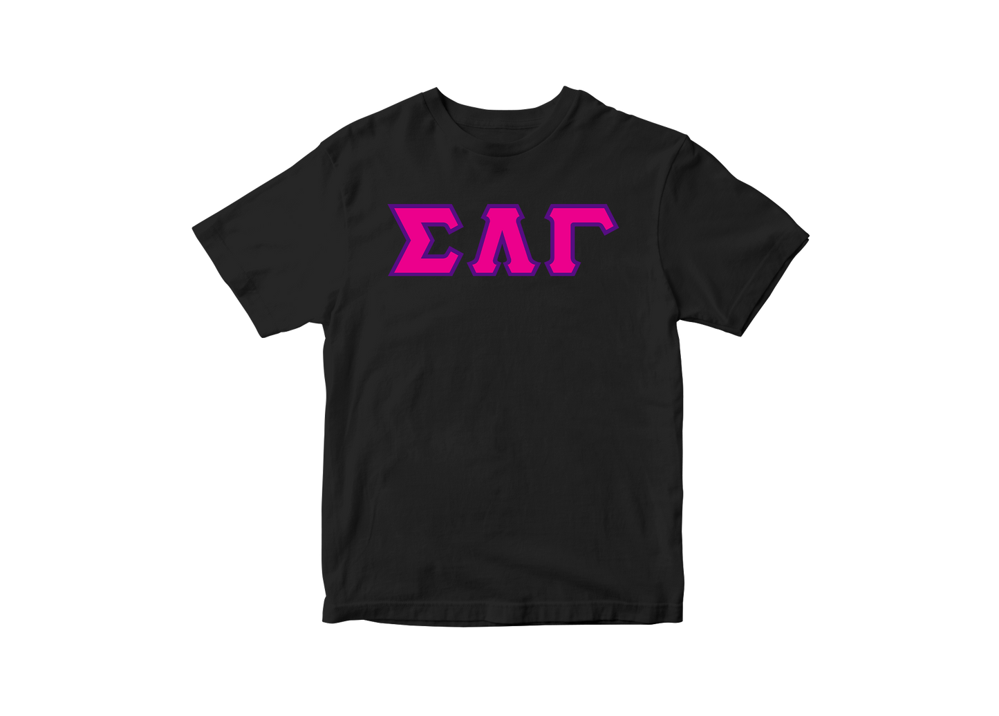 Sigma Lambda Gamma Black Letter Tee