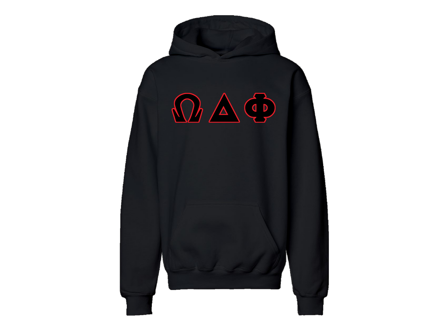 Omega Delta Phi Black Hoodie