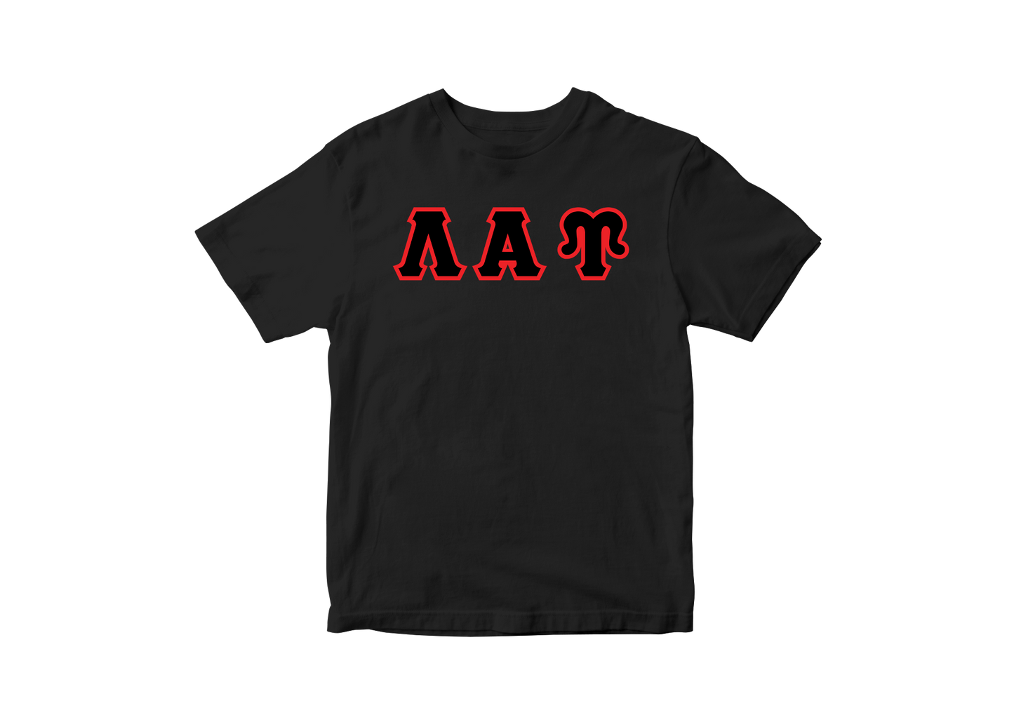 Lambda Alpha Upsilon Black Tshirt