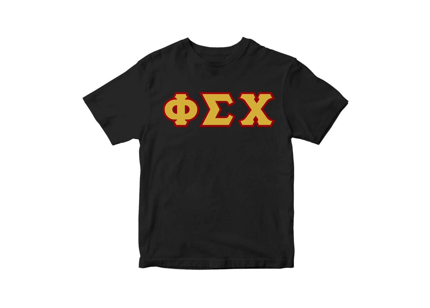 Phi Sigma Chi Black Letter Tee