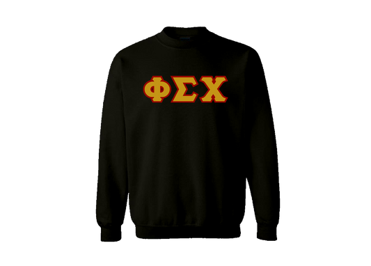 Phi Sigma Chi Black Letter Crewneck