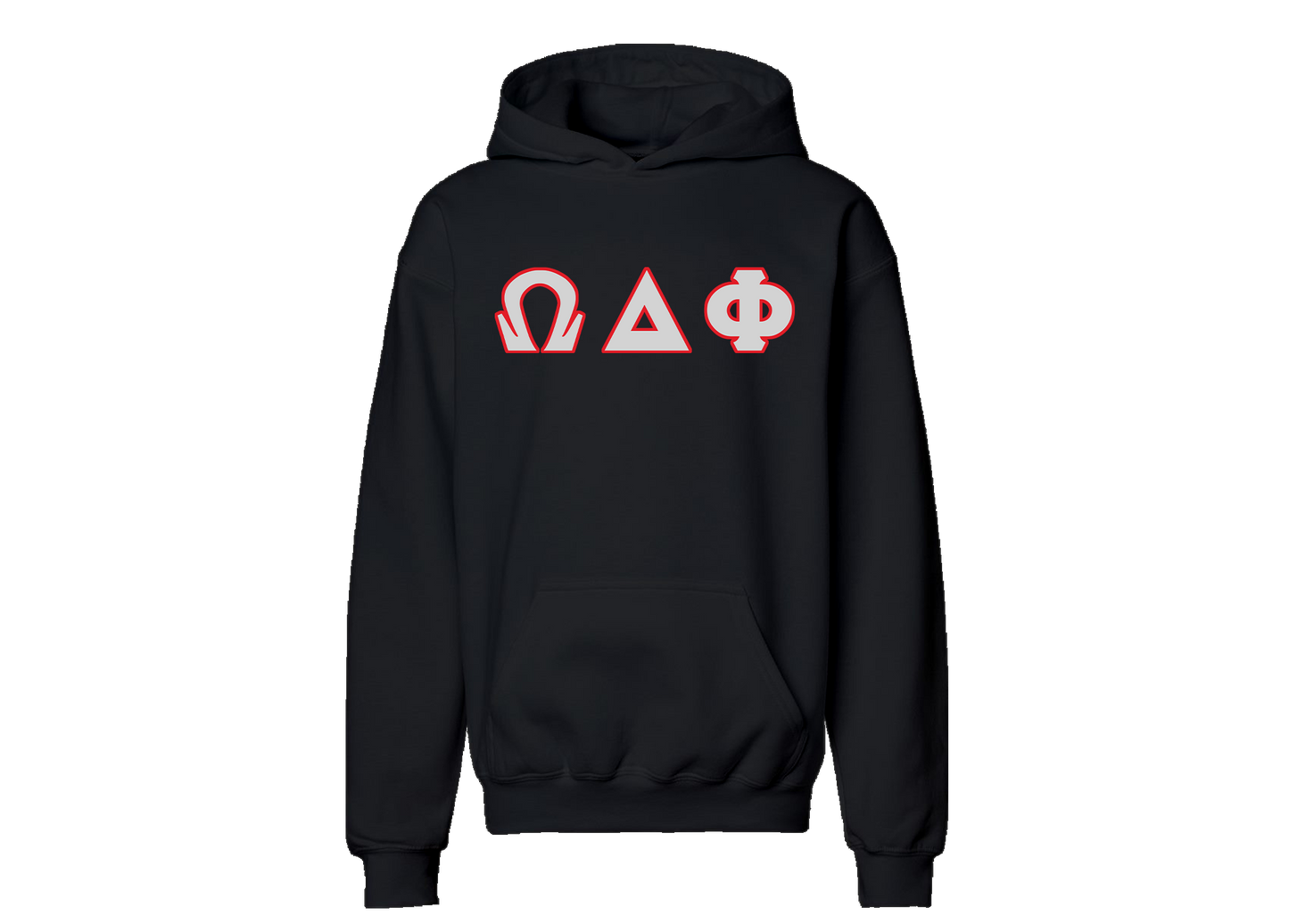 Omega Delta Phi Black Hoodie