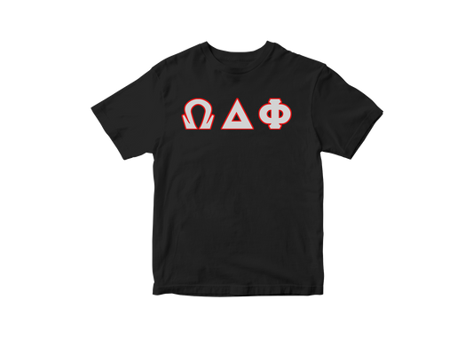Omega Delta Phi Black Shirt