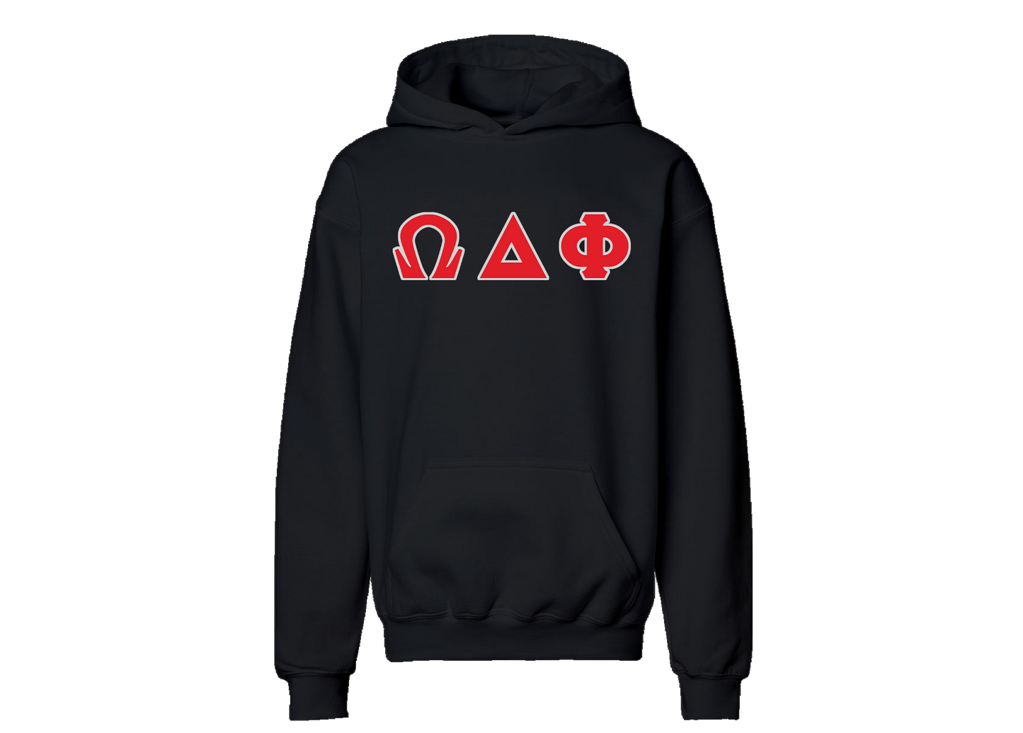 Omega Delta Phi Black Hoodie