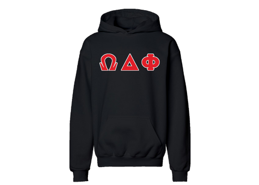 Omega Delta Phi Black Hoodie