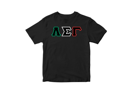 Lambda Sigma Gamma Black Tshirt