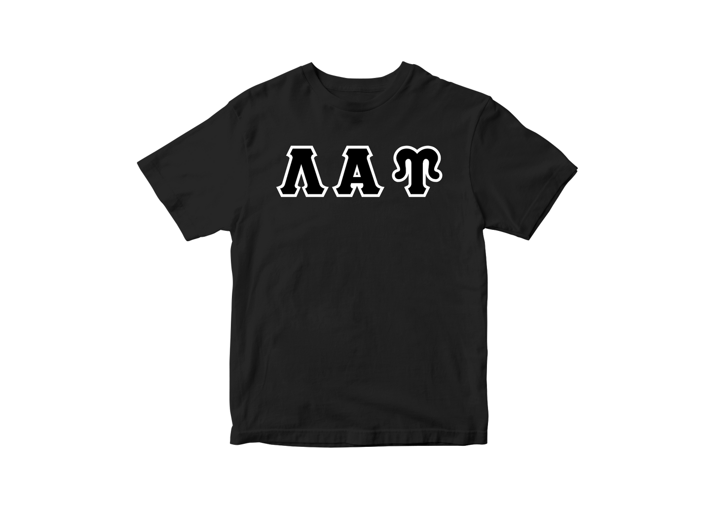 Lambda Alpha Upsilon Black Tshirt