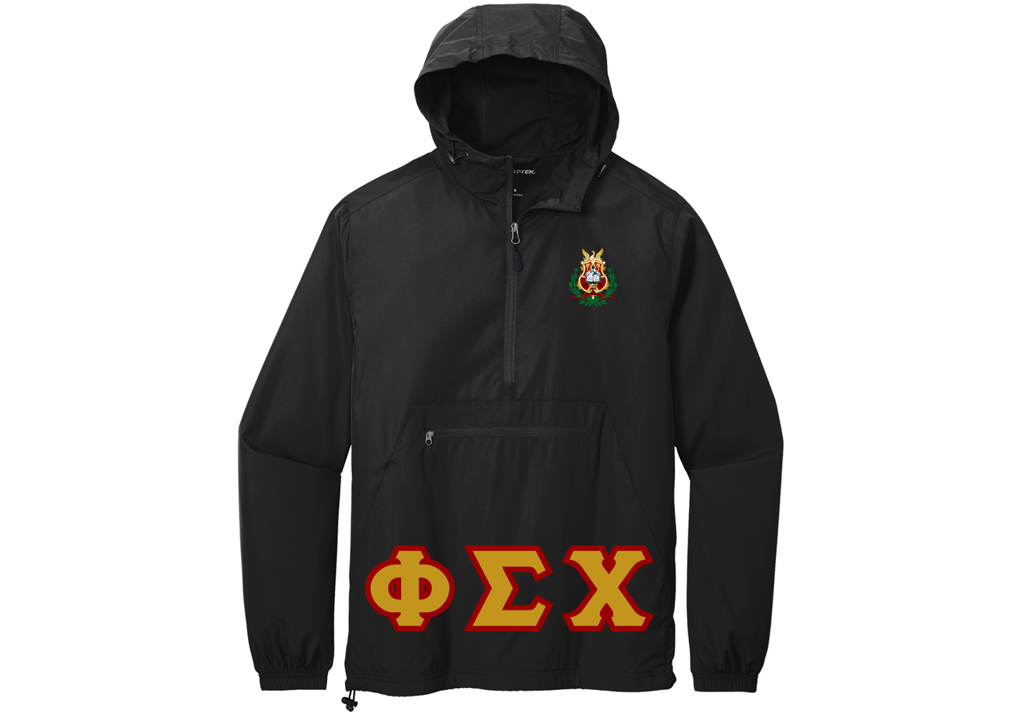 Phi Sigma Chi Black Anorak