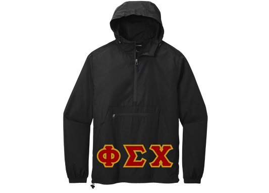 Phi Sigma Chi Black Anorak