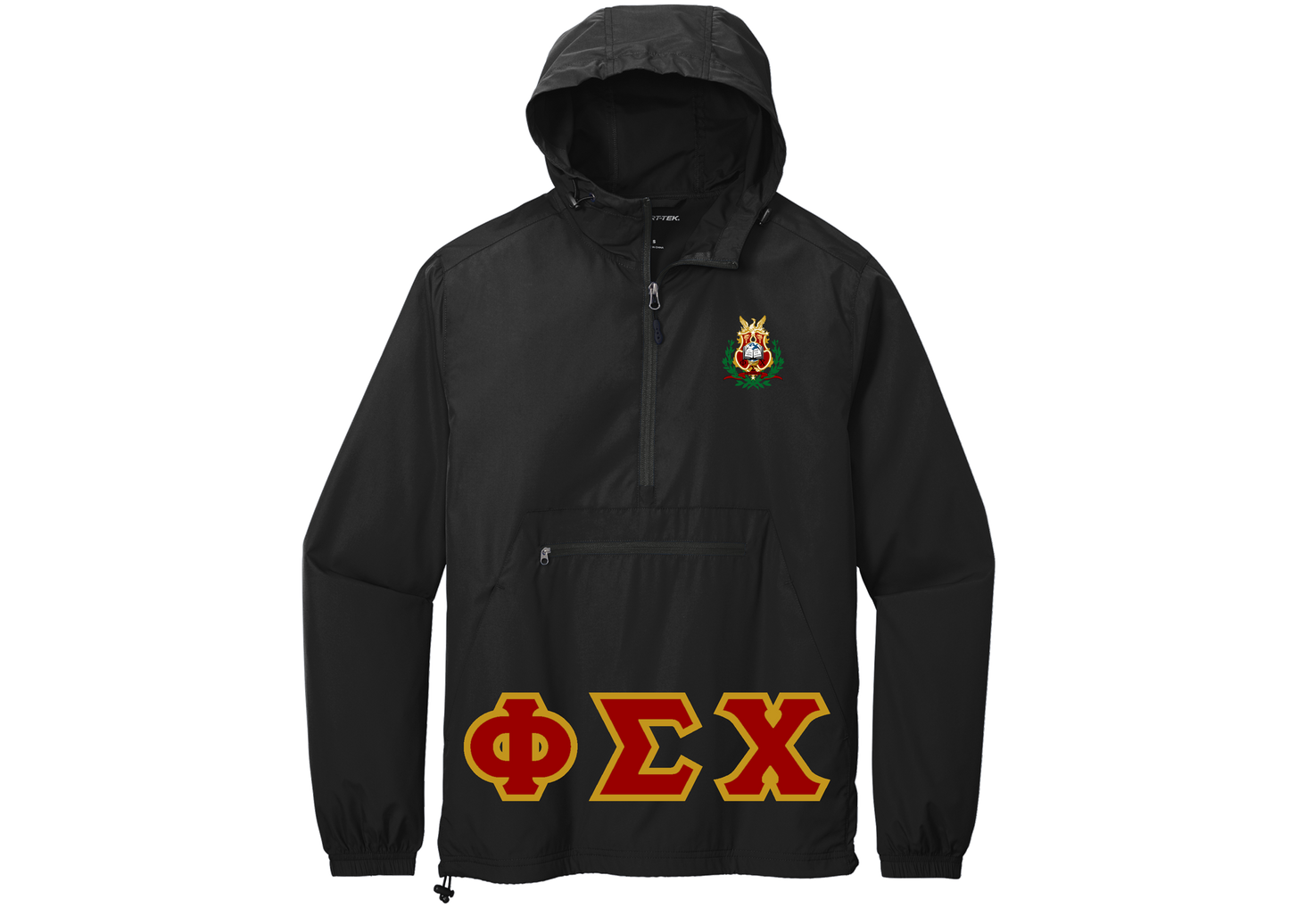 Phi Sigma Chi Black Anorak