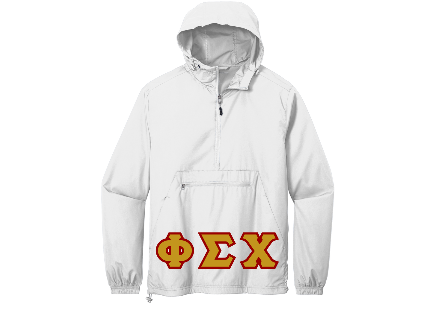 Phi Sigma Chi White Anorak