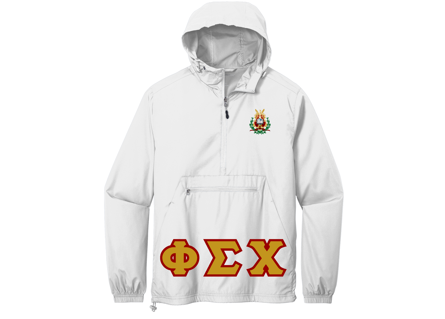 Phi Sigma Chi White Anorak