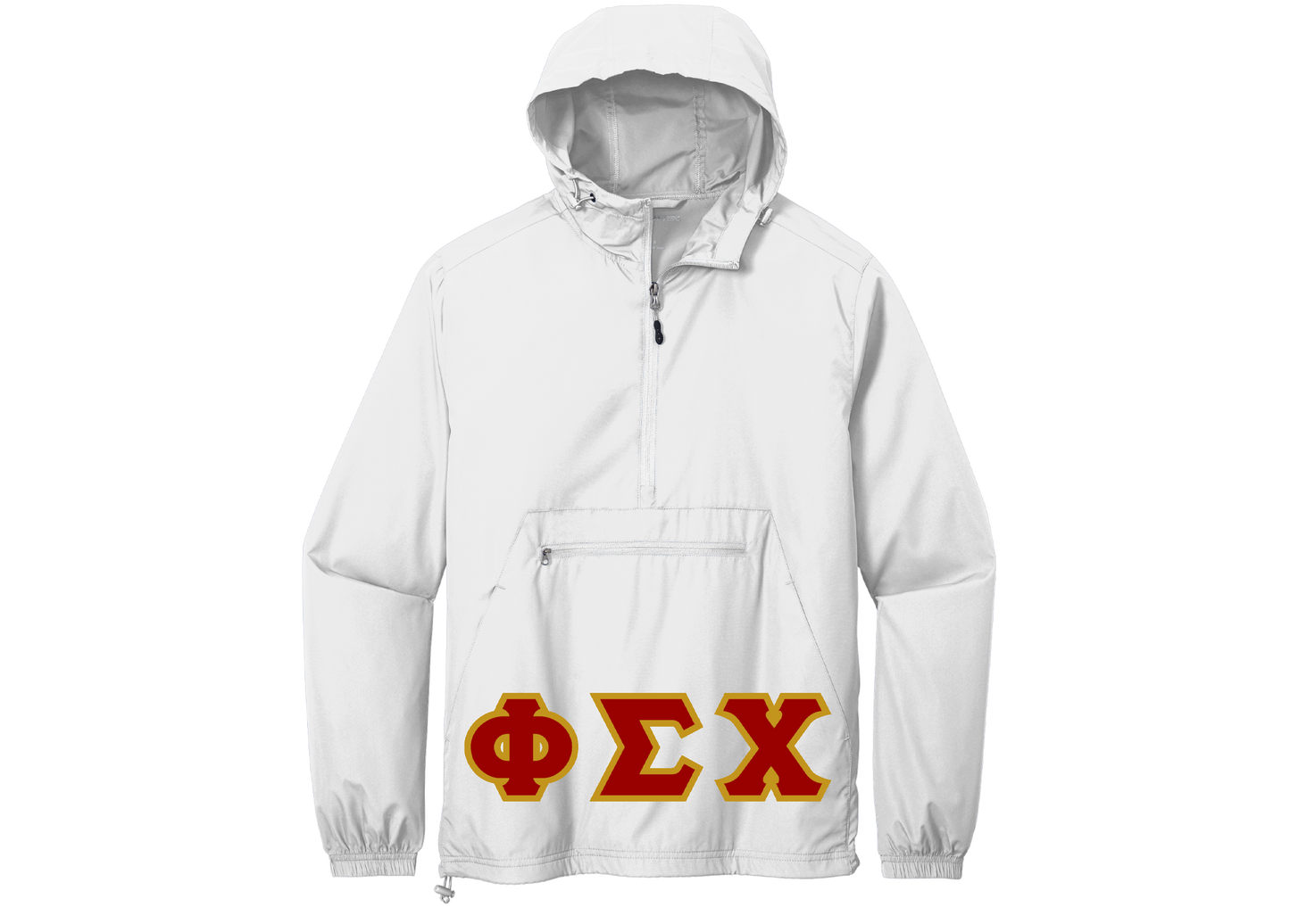 Phi Sigma Chi White Anorak
