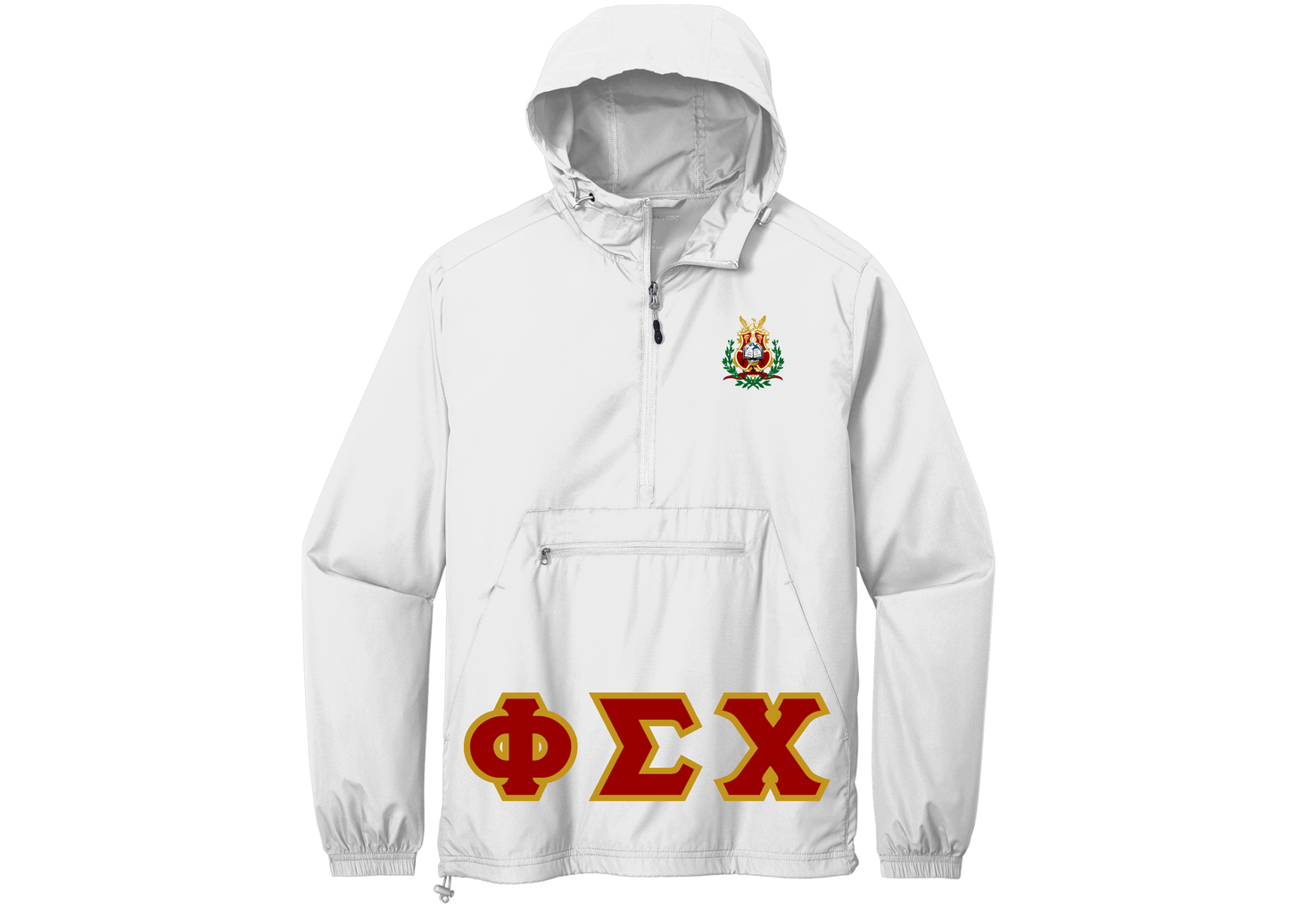 Phi Sigma Chi White Anorak