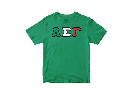 Lambda Sigma Gamma Green Tshirt