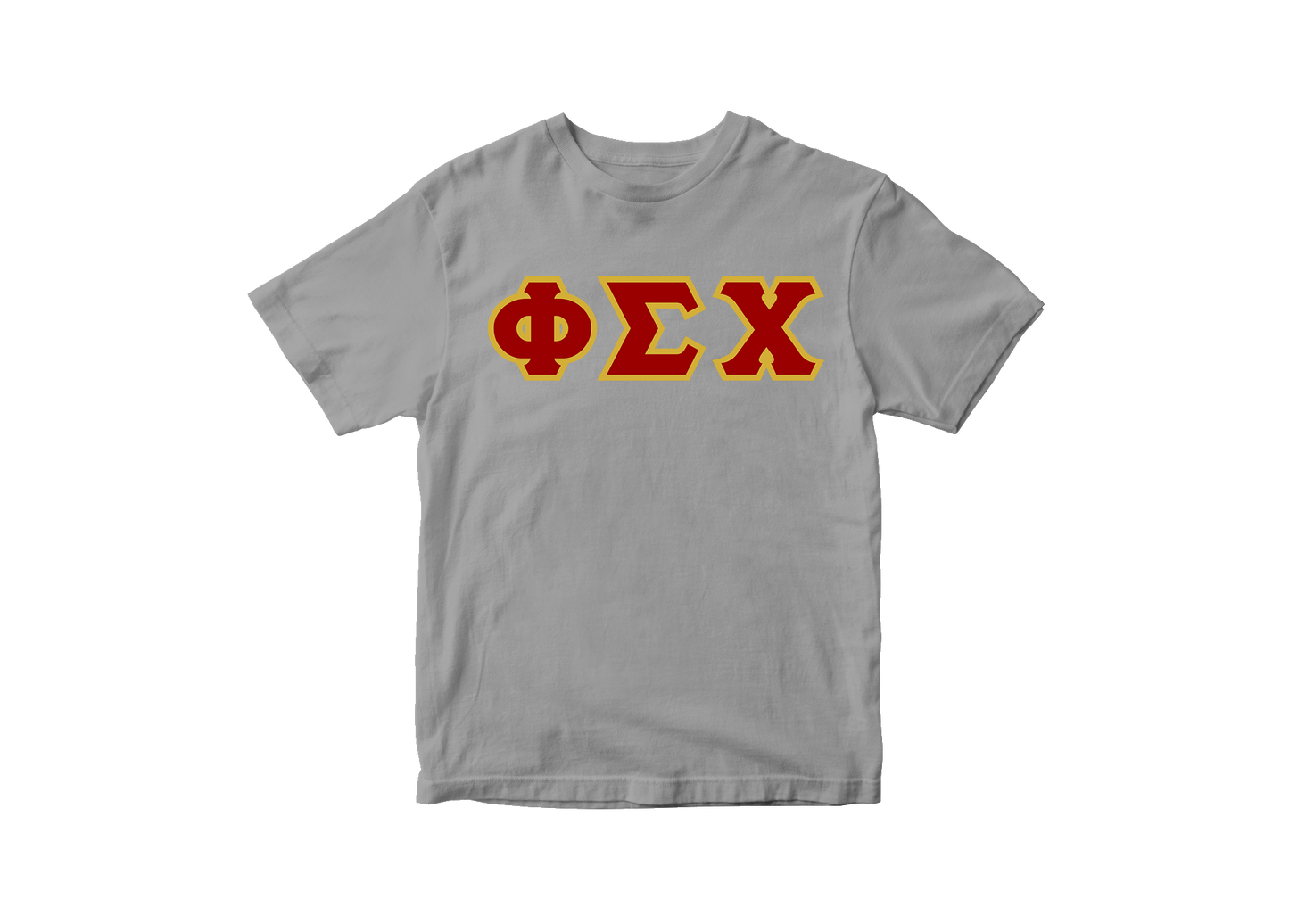 Phi Sigma Chi Heather Letter Tee