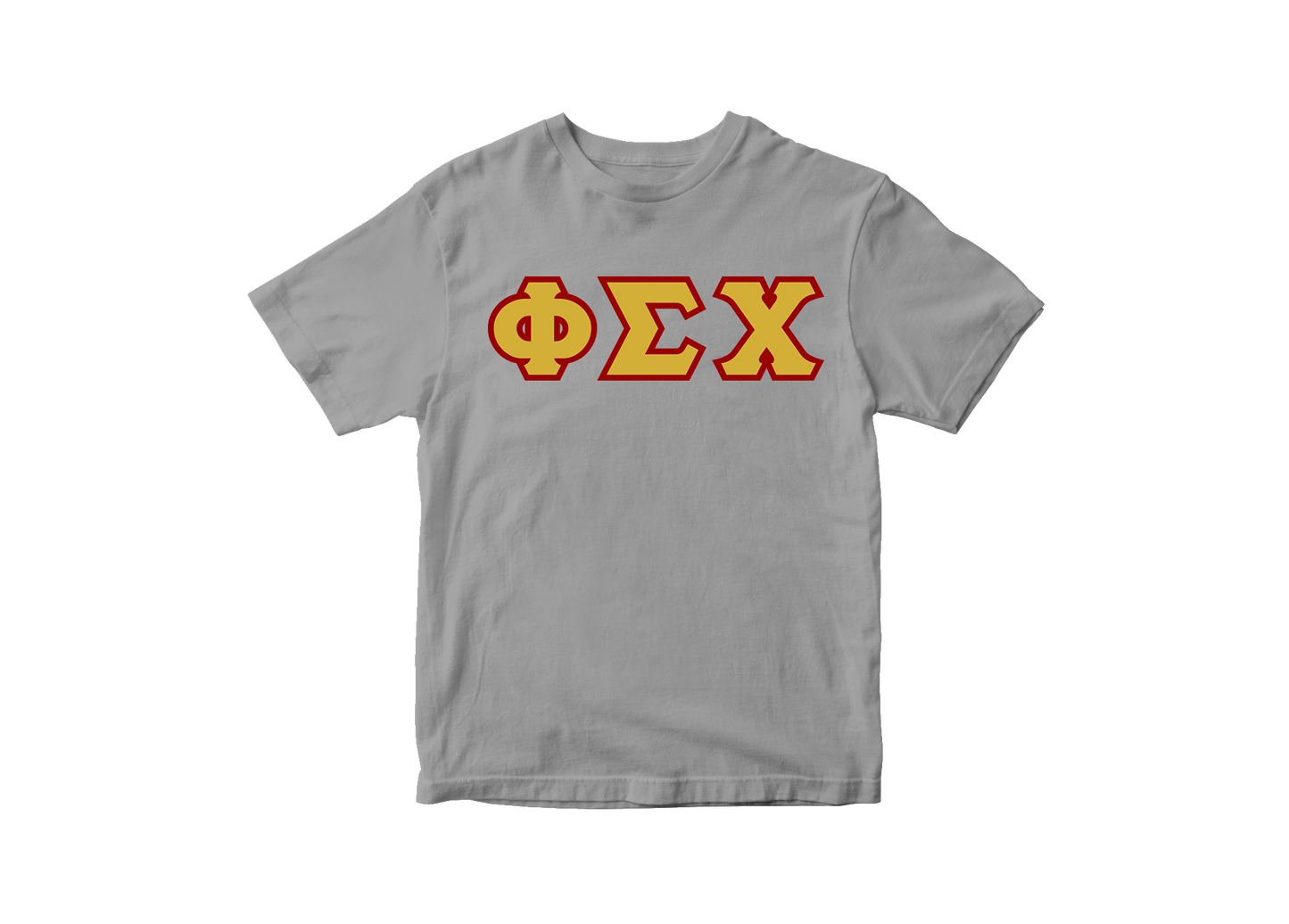 Phi Sigma Chi Heather Letter Tee