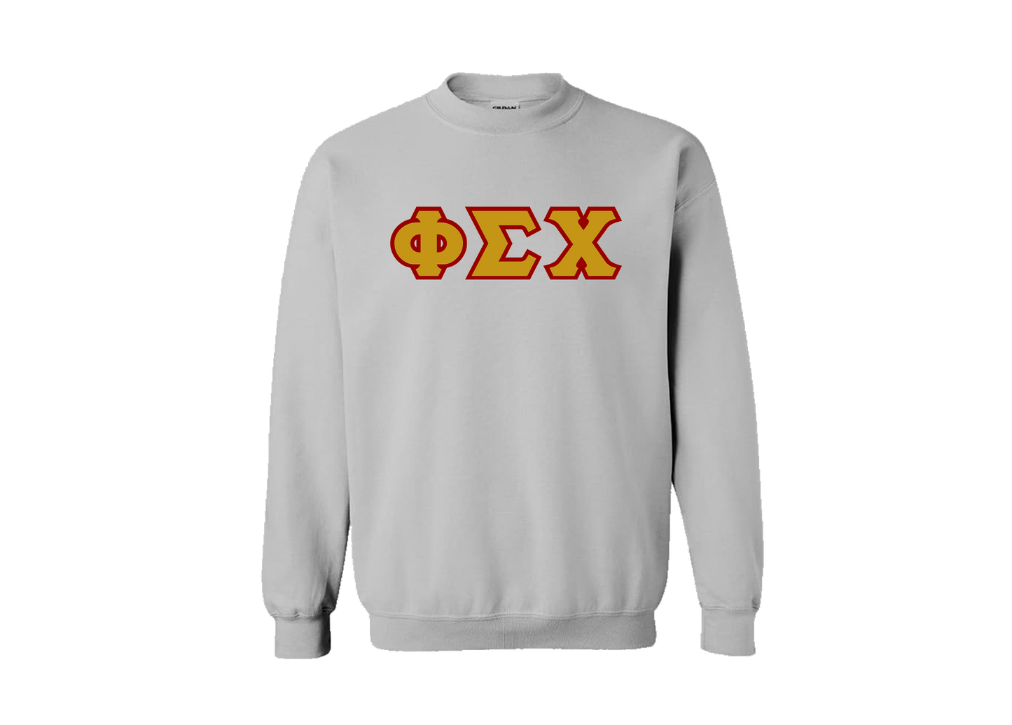 Phi Sigma Chi Heather Letter Crewneck