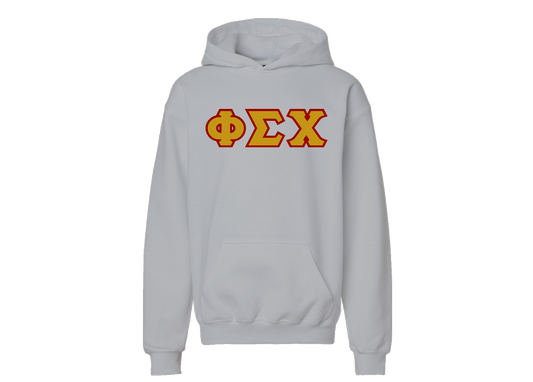 Phi Sigma Chi Heather Letter Hoodie