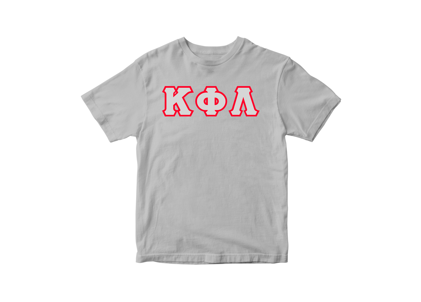 Kappa Phi Lambda Gray Letter Tee