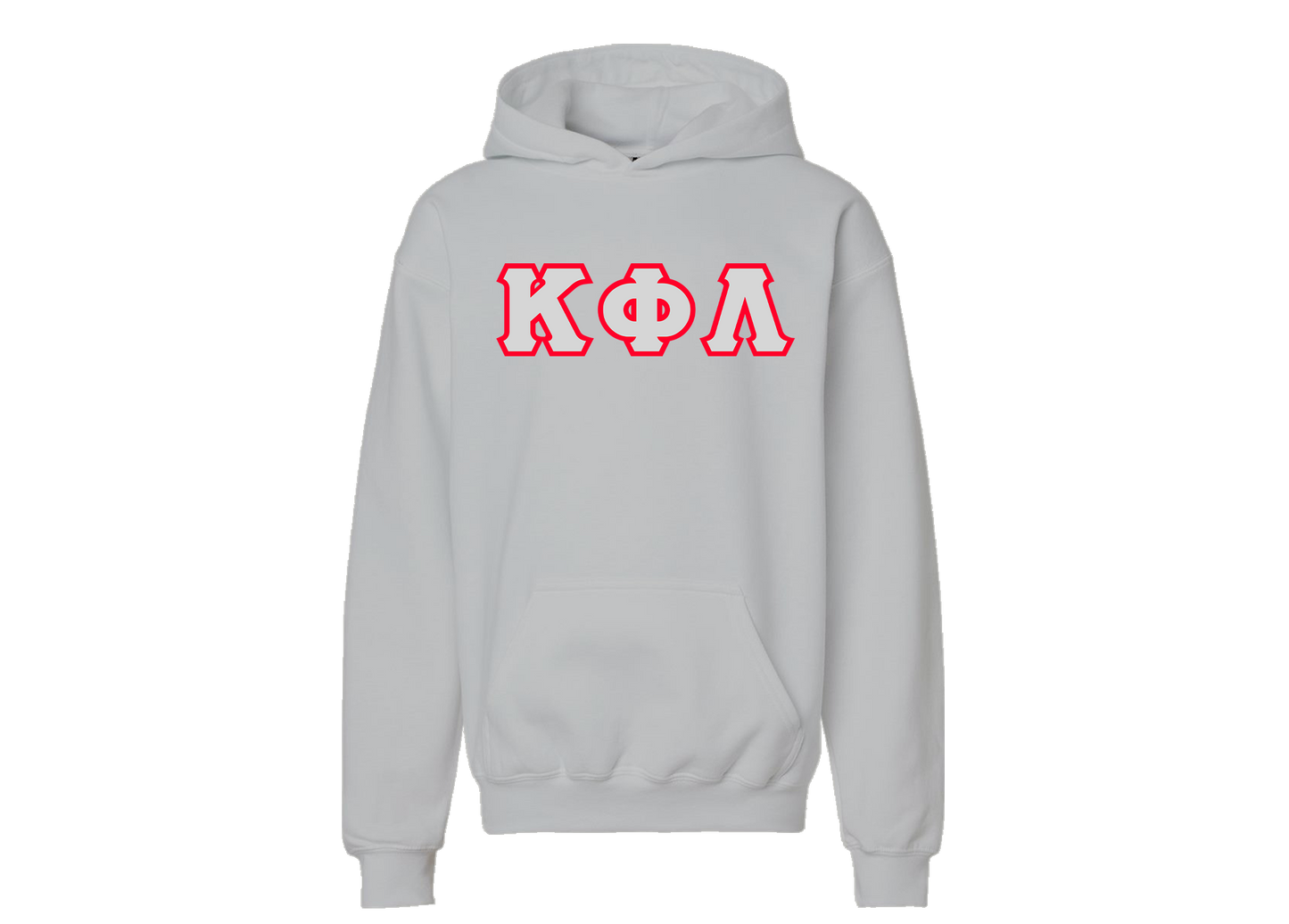Kappa Phi Lambda Gray Letter Hoodie