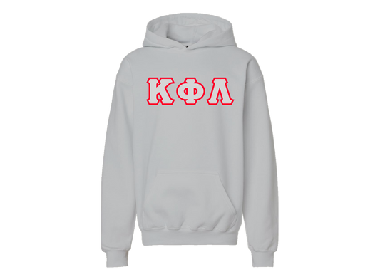 Kappa Phi Lambda Gray Letter Hoodie