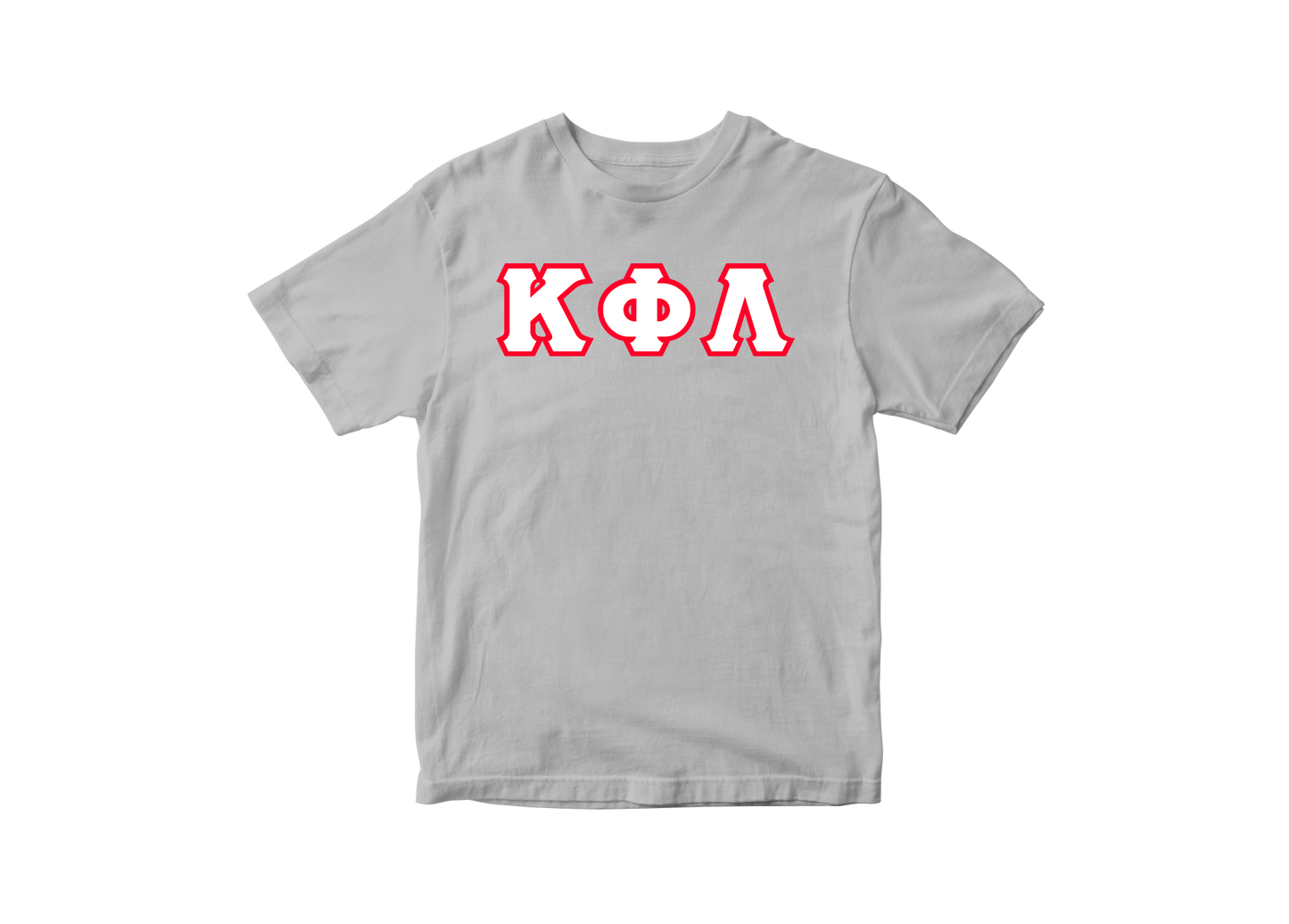 Kappa Phi Lambda Gray Letter Tee