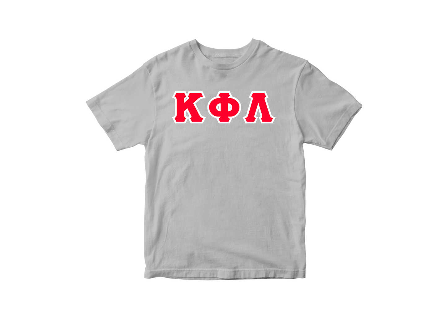 Kappa Phi Lambda Gray Letter Tee