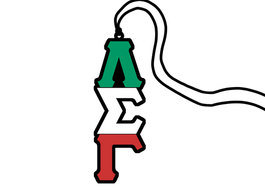 Lambda Sigma Gamma Greek Letter Tiki