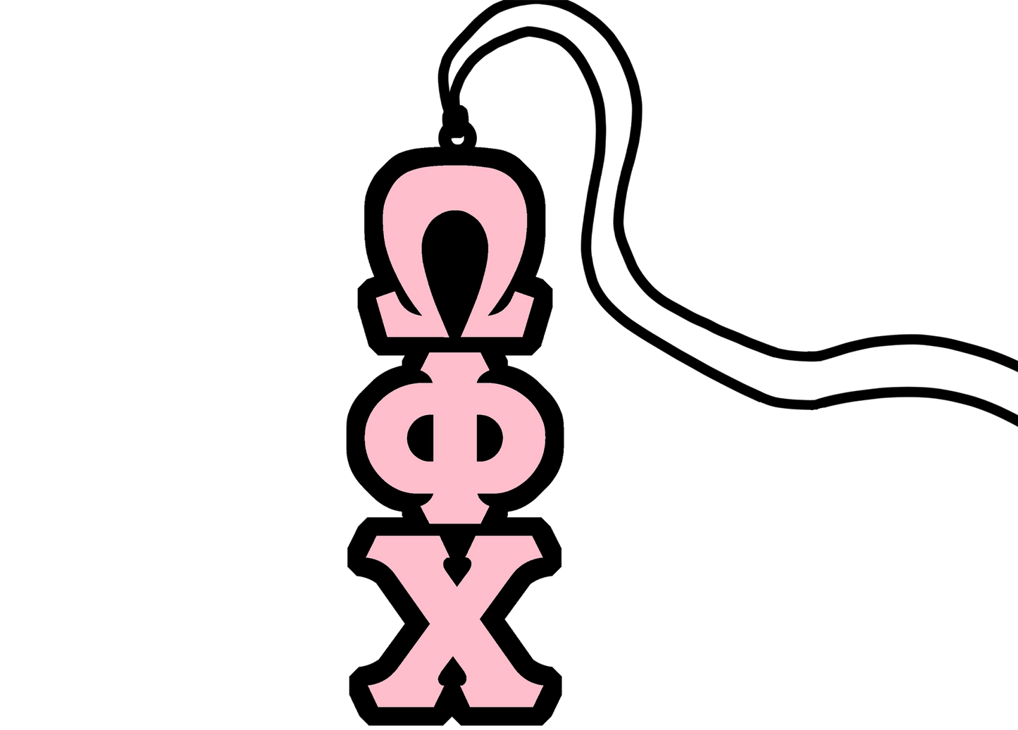 Omega Phi Chi Greek Letter Tiki