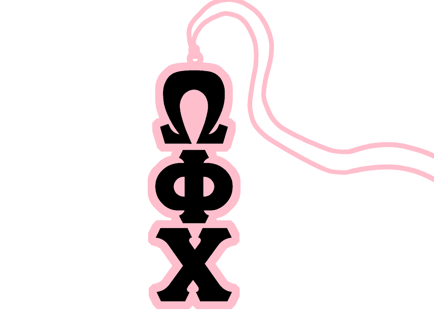 Omega Phi Chi Greek Letter Tiki