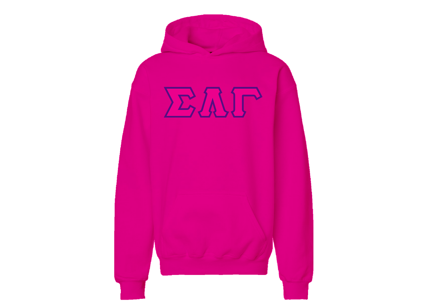 Sigma Lambda Gamma Pink Hoodie