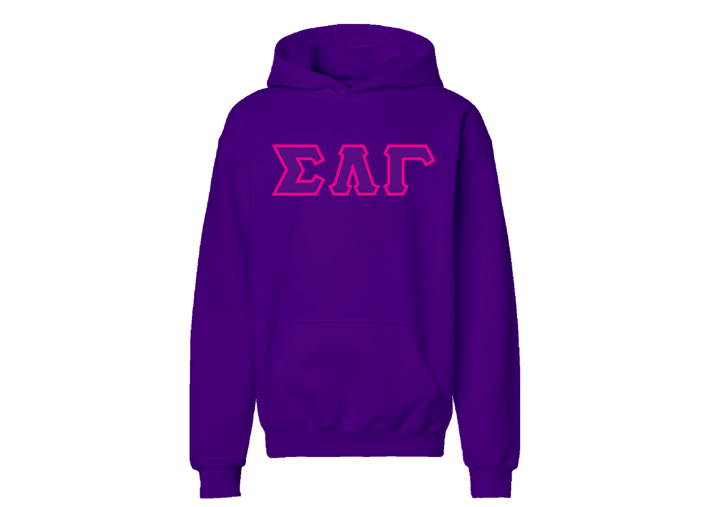 Sigma Lambda Gamma Purple Hoodie