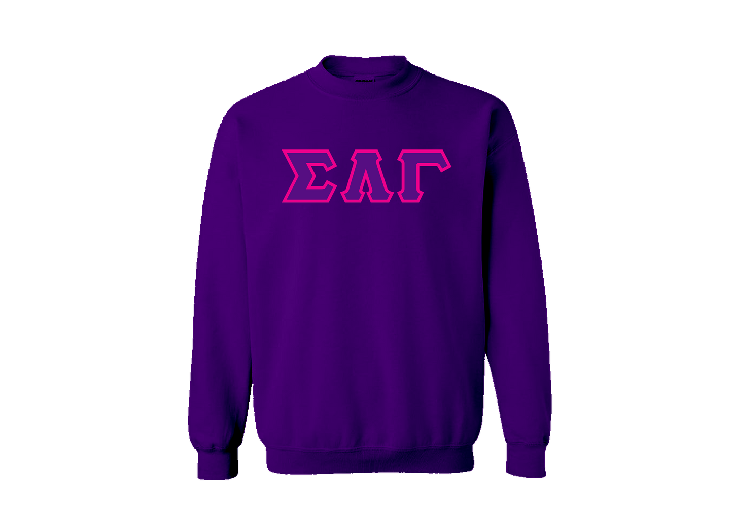 Sigma Lambda Gamma Purple Crewneck