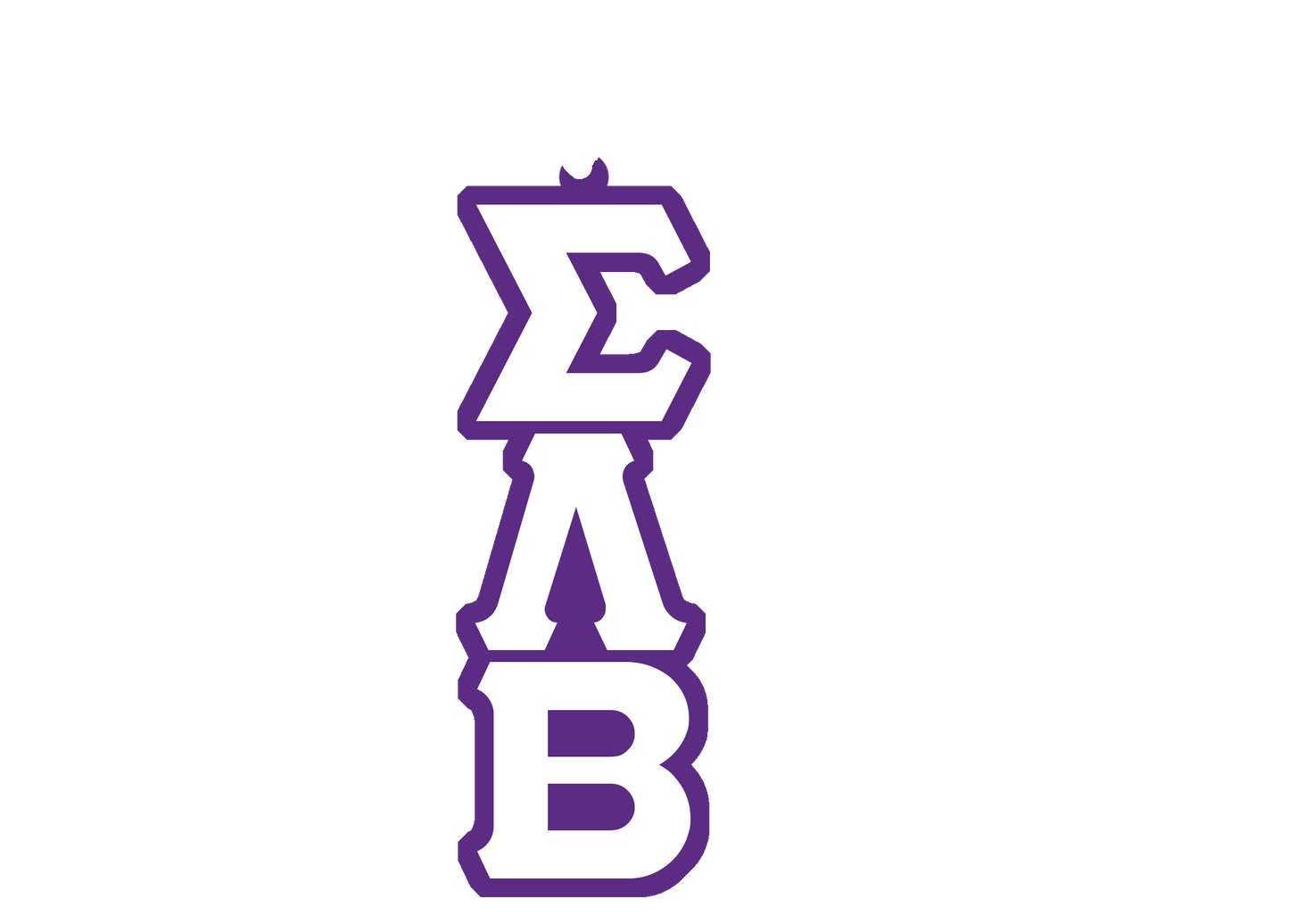 Sigma Lambda Beta Greek Letter Tiki