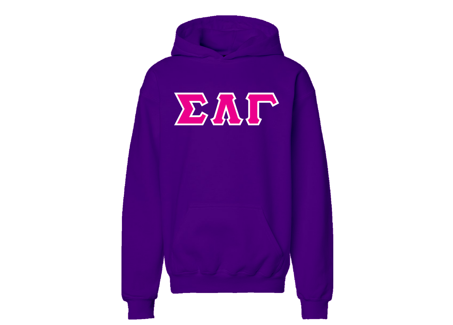 Sigma Lambda Gamma Purple Hoodie