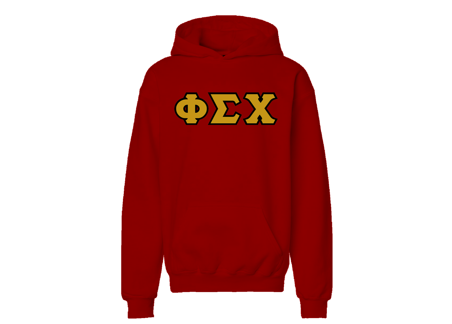 Phi Sigma Chi Crimson Letter Hoodie