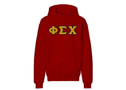 Phi Sigma Chi Crimson Letter Hoodie