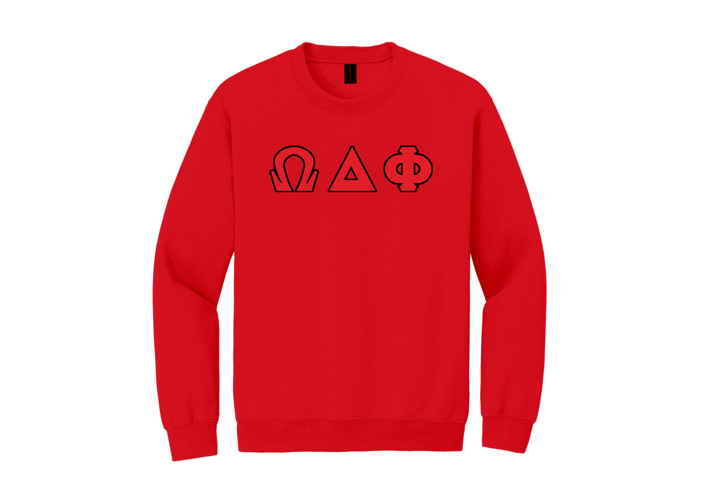 Omega Delta Phi Red Crewneck