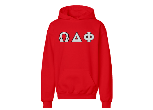 Omega Delta Phi Red Hoodie